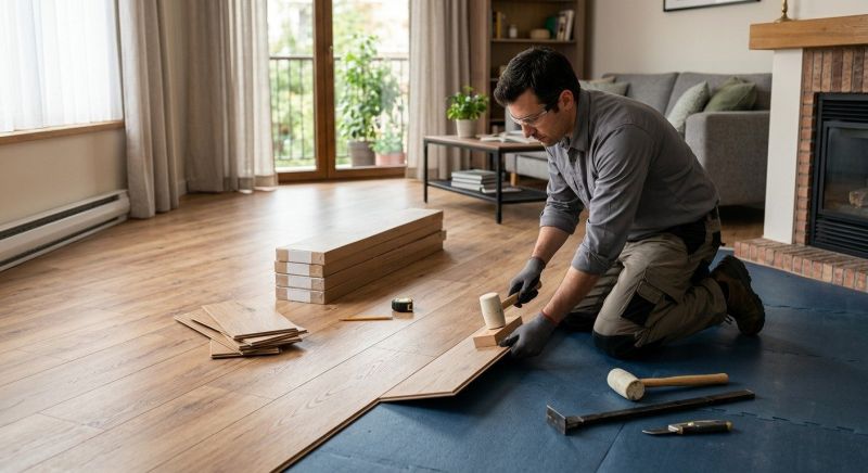 Laminate Flooring Replacement in Fredericksburg, VA