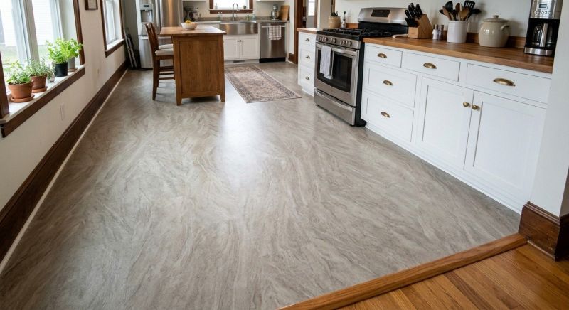 Sheet Linoleum Installation in Fairfax County, VA
