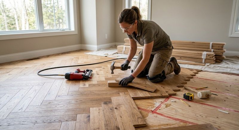 Wood Flooring Installation in Manassas, VA