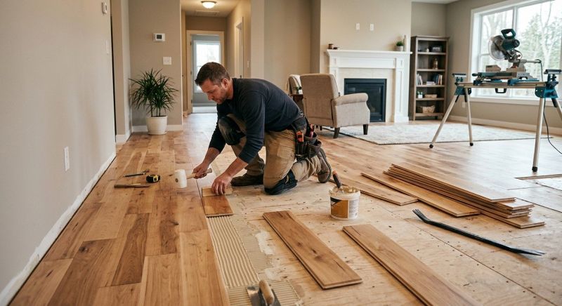 Engineered Wood Installation in Fort Wayne, IN