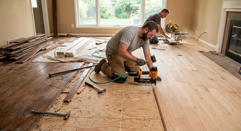 Hardwood Floor Installation in San Antonio, TX