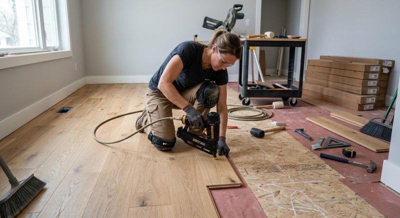 Hardwood Floor Renovation in Manassas, VA