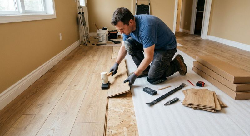Laminate Floor Installation in Fort Wayne, IN