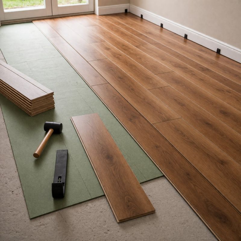 Laminate Floor Remodeling in Greensboro, NC