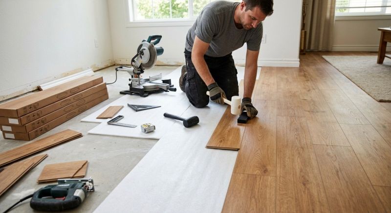 Laminate Tile Installation in Roseville, CA