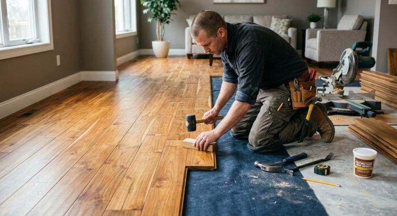 Plank Floor Installation in San Antonio, TX
