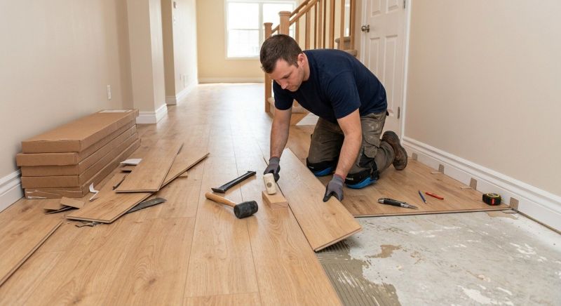 Plank Laminate Installation in Manassas, VA
