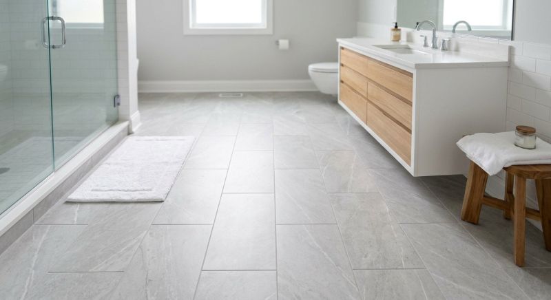 Restroom Floor Replacement in Annapolis, MD