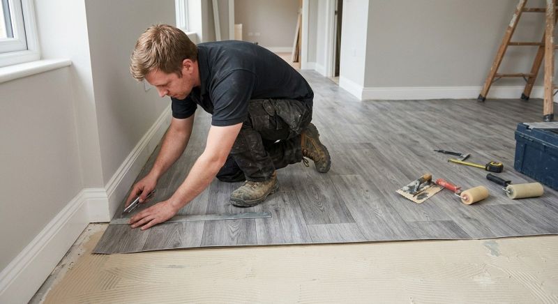 Sheet Flooring Installation in Loudoun County, VA