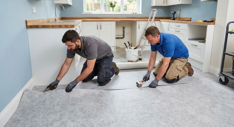 Sheet Linoleum Installation in Scottsdale, AZ