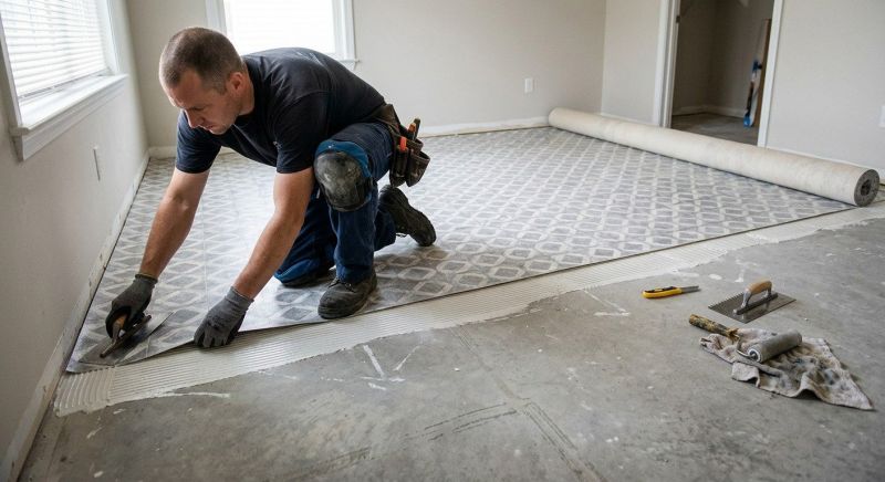 Sheet Linoleum Installation in Cincinnati, OH