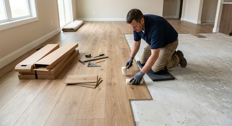 Vinyl Tile Installation in Arvada, CO