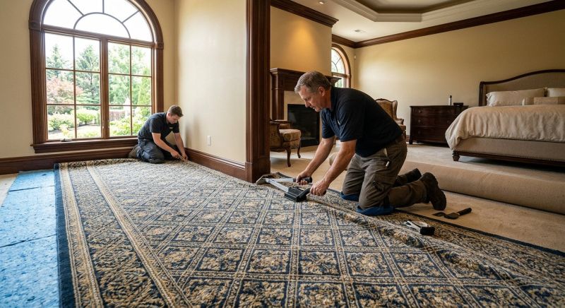 Wool Carpet Installation in Monmouth County, NJ